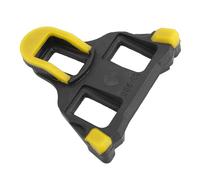 Saluaqui Pedales de Bicicleta Versátiles para Bicicletas para de Montaña y Carretera - de Bloqueo Automático con Material ABS, Accesorios Amarillos Portátiles para una Empuñadura de Zapato de