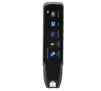 Saluaqui Pen de Traductor de Lenguaje A13 Avanzado con Escaneo en Tiempo Real y 112 Idiomas Soporte, Lector de Lector de Exploración Rosa Recargable para Dislexia, Viajes y Negocios (Grey)