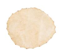 Saluaqui Piel de Cabra 36 Cm de Diámetro para Reemplazo de Djembe | Construcción de piel de cabra Sonido tritono claro Se adapta a varios tamaños Auténtica experiencia y material de percusión