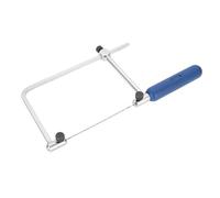 Saluaqui Sierra para Joyeros Sierra para Joyería Pebaro Fret S Marco de en Forma de U con 6 Hojas de en Espiral para Fabricación de Joyas, Carpintería, Procesamiento de Metales y Manualidades (ASB500)