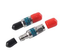 Saluaqui SMA-JK Male a Femenino Atenuador Coaxial de RF 2W 6GHz 50Ω 1-30DB 20dB Construcción de Aleación de Fuerza (1dB)