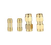 Saluaqui SMA Versátil Masculino a SMA Masculino, Femenino de a Conectores Adaptadores Coaxiales RF para una Conectividad y Compatibilidad Mejoradas