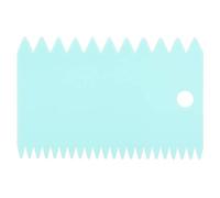 Saluaqui Versátil 3pcs Repaspadores de Hornear - Spatulas de Pastelería Suave y Raspadores de Crema para Uso de la Cocina - Material de PP de Grado Alimenticio en Rosa (BLUE)