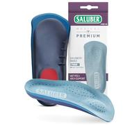 Saluber H482-46 Insertos de longitud 3/4 con metatarso para mujeres y hombres para fascitis plantar. Plantillas importadas de Italia - US W 7 - 7.5 / M 6 (EU 38)