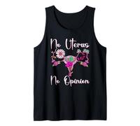 Salud de la Mujer Sin útero Sin opinión Pro Choice Camiseta sin Mangas