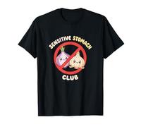 Salud digestiva de la Dieta Baja FODMAP del Club del estómago Sensible Camiseta