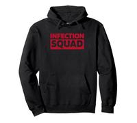 Salud Equipo - Enfermera De Enfermedades Infecciosas Sudadera con Capucha