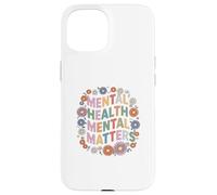 Salud Mental Asuntos Mentales Conciencia Respirar Carcasa para iPhone 15