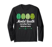 Salud Mental Cada Mente Cuenta una Historia Diferente Positividad Manga Larga