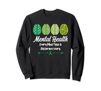 Salud Mental Cada Mente Cuenta una Historia Diferente Positividad Sudadera