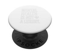 Salud Mental Empatía Autocuidado Ansiedad Terapia Concientización Te PopSockets PopGrip Adhesivo