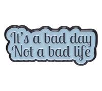 Salud mental: Pin de esmalte con "enfermedad invisible" broche, alfiler, joyería de mochila, Klein, Metal no precioso