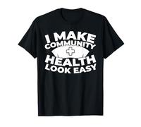 Salud Prevención - Comunidad Enfermera De Salud Comunitaria Camiseta