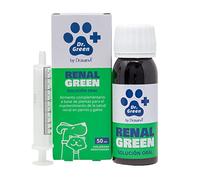 Salud Renal del Perro con Renalgreen en Solucion Oral 50ml de Drasanvi | Complemento Nutricional en Formato Liquido para Perros con Necesidades Renales Especiales, Sin Gluten Anadido, Dr Green