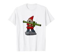 Saluda A MI PEQUEÑO Amigo - Bazooka Camiseta gráfica económica, Hombre, Blanco, S