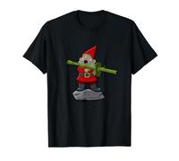 Saluda A MI PEQUEÑO Amigo - Bazooka Camiseta gráfica económica, Hombre, Negro, XL