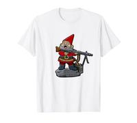 Saluda A MI PEQUEÑO Amigo - MG42 Camiseta gráfica económica, Hombre, Blanco, XL