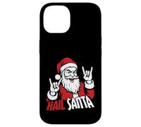 Saluda a Papá Noel, Divertido, solsticio, gótico, Odio la Navidad Carcasa para iPhone 14