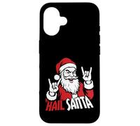 Saluda a Papá Noel, Divertido, solsticio, gótico, Odio la Navidad Carcasa para iPhone 16