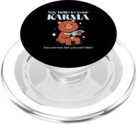 Saluda a tu Karma: Puedes Correr Pero no Puedes esconderte PopSockets PopGrip para MagSafe