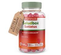 SaludBox Satiatus 42 Gominolas con Glucomanano - Fibra Soluble de Konjac - Complemento Alimenticio para Hombre y Mujer - Sin Gluten, Sin Lactosa y Sin Azúcar