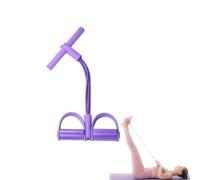 Saludea Gentle Fit Resistance Band, Skandara Workout Bands, 21 Fitness Resistance Bands-4 Tube Pedal Ankle Puller, Wildboy Exercise Band for Arm and Leg (Purple)