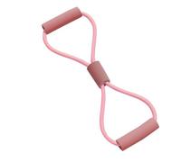 Saludea Resistance Band with Handles, Figure 8 Stretch Fitness Strap for Full-Body Workouts, Strength Training, Flexibility, Home Gym & Travel Exercise Equipment