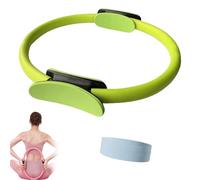 Saludea Vitality Ring, Designed for Gentle Strength & Mobility Training, for Back and Thin Legs, Enhances Flexibility Promotes Better Posture (Green)