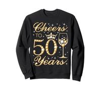 Saludos a 50 años, 50 cumpleaños de la Reina, 50 años Sudadera