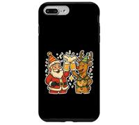 Saludos de Cerveza de Papá Noel y Reno Carcasa para iPhone 7 Plus/8 Plus