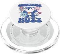 Saludos, regalos de memes de Huzz Funny Gen Z Alpha Silly Kitten Cat PopSockets PopGrip para MagSafe