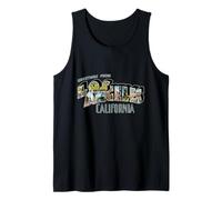 Saludos Vintage Desde Los Ángeles California Camiseta sin Mangas