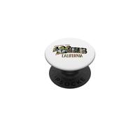 Saludos Vintage Desde Los Ángeles California PopSockets PopGrip Adhesivo