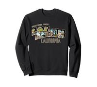 Saludos Vintage Desde Los Ángeles California Sudadera