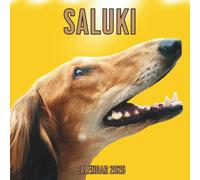 Saluki Calendar 2026: 14-Month Organizer from Nov 2025 to Dec 2026 | Perfect for Home, Office, School & Family Scheduling, For Men , Women , Girls , Boys