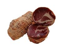 Salumificio San Cristoforo - Capocollo Calabrese Curado, Sin Lactosa y Gluten, Producto Artesanal al Vacío, 500g, Sabor Delicado