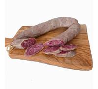 Salumificio San Cristoforo - Salchichón Blanco Curado, Sin Lactosa y Gluten, Producto Artesanal al Vacío, 500g, Sabor Delicado