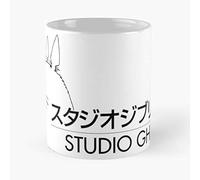 Salunhey Studio Stuff Chlotes Men Trending Women Ghibli Merchandise Logo Best Taza sostiene la mano 325 ml hecha de cerámica de mármol
