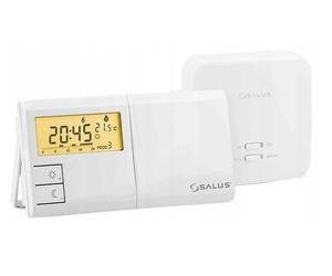 SALUS 091FLRFV2 Controlador de temperatura electrónico inalámbrico semanal blanco