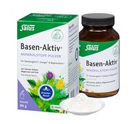 Salus Basen-Active - Polvo de extracto de hierbas minerales, para equilibrio ácido-base, zinc, magnesio, calcio y potasio, hierbas como cardo mariano, alcachofa y diente de león, vegano, limpio, 90 g