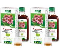 Salus - Jugo Natural de Equinácea - Complemento Alimenticio - 200 ml - Contribuye al Normal Funcionamiento del Sistema Inmunitario - Elaborado con Hierba Fresca de Equinácea Ecológica (Paquete de 2)