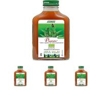Salus - Jugo Natural de Llantén - Complemento Alimenticio - 200 ml - Ayuda a la Salud de las Vías Respiratorias - Elaborado con Hierba Fresca de Llantén (Paquete de 4)