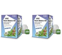 Salus - Neuro Balance Infusión Herbal - 15 Sobres - Contribuye al Buen Funcionamiento del Sistema Nervioso - Elaborado a Base de Ashwagandha, Pasiflora y Melisa - Contiene Vitamina C (Paquete de 2)