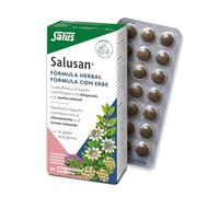 Salus - Salusan Complemento Alimenticio - 84 Comprimidos - Contribuye a la Relajación y Ayuda a Conciliar el Sueño - Contiene Extractos de Valeriana, Pasiflora, Melisa y Lúpulo