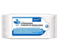 SALUSTAR TOALLITAS HUMEDAS HIGIENIZANTES CLORHEXIDINA 10 UDS