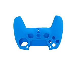 SALUTUY Funda de Silicona, Antideslizante Funda de Silicona para Controlador PS5(Azul)