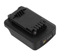 SALUTUYA Adaptador de batería para herramientas eléctricas adecuado para batería de litio Makita de 18 V convertida a Black & Decker Stanley, accesorios de conversión de batería de litio
