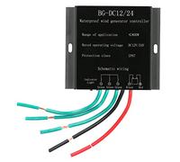 SALUTUYA Controlador de turbina eólica, FO8-12/24v 800W, regulador de Controlador de Carga de turbina eólica, Controlador de Sistema de Panel Solar, para Sistema de turbina eólica