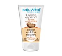 Saluvital Crema Manteca de Karité Especial Zonas Castigadas | Crema Regenerante especial Codos, Rodillas y Talones | 125ml