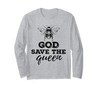 Salva a Las Abejas Día de la Tierra Dios Salve a Manga Larga